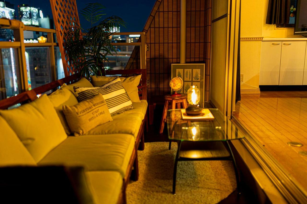 Aparthotel Chuan House - Amemura Ōsaka Exterior foto